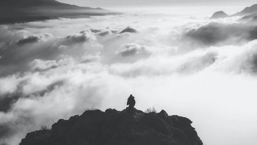 Black and White Landscape