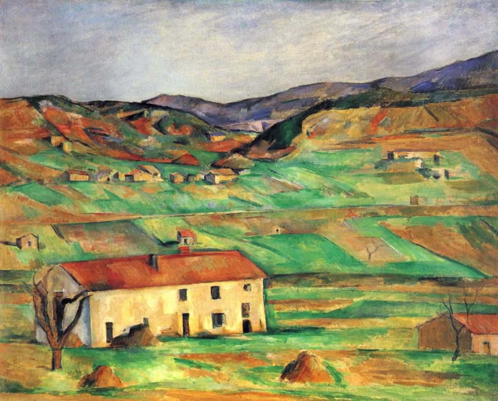 Composition from Paul Cézanne